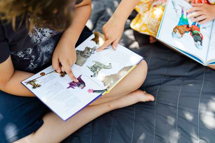Estimular o interesse por livros contribui para fomentar o hábito da leitura na criança