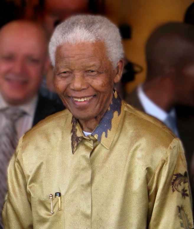 Nelson Mandela, a maior voz contra o Apartheid, na África do Sul