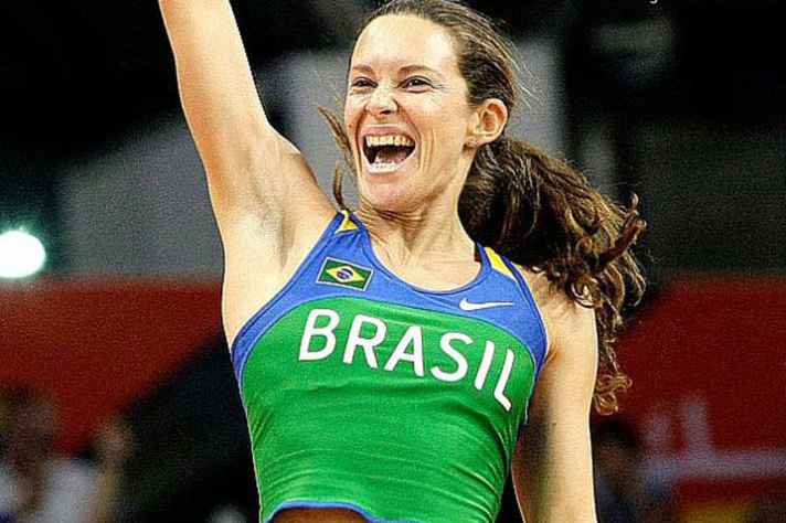 A medalhista olímpica Fabiana Murrer