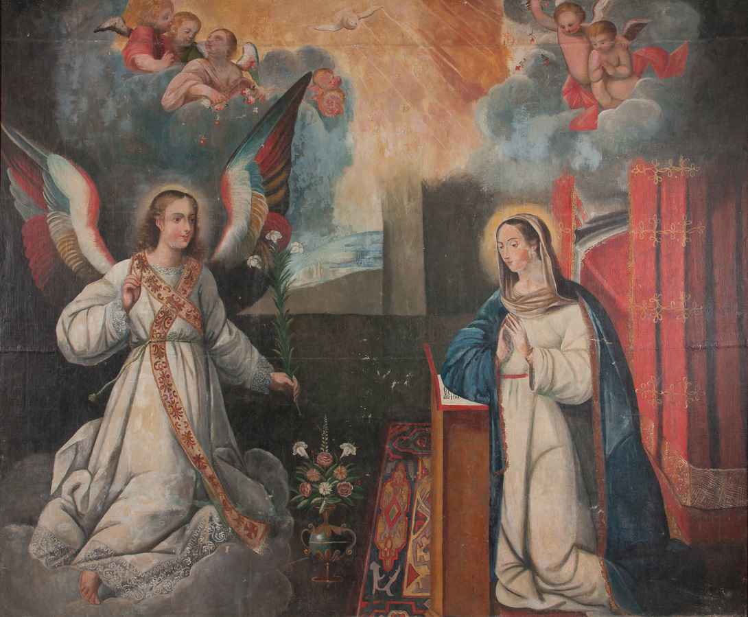 'Anunciação': ateliê de restauração fica no Museu Casa Padre Toledo