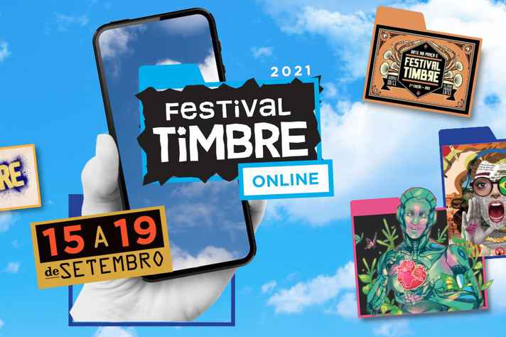 Banner oficial do Festival Timbre
