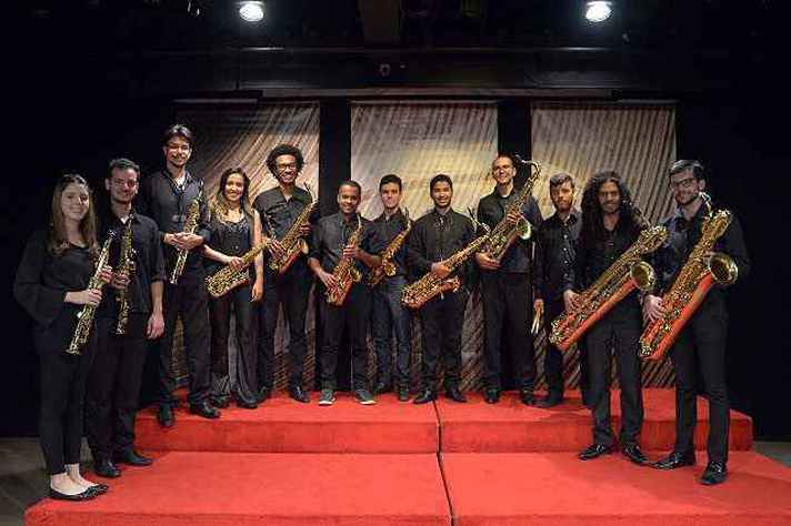 Criado como uma disciplina, o Grupo de Saxofones da UFMG se tornou projeto de extensão sobre o repertório dedicado ao intrumento