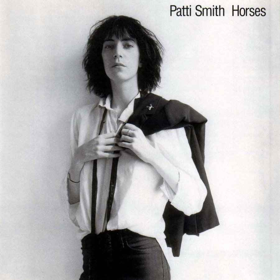Capa do álbum 'Horses', de Patti Smith, lançado em 1975