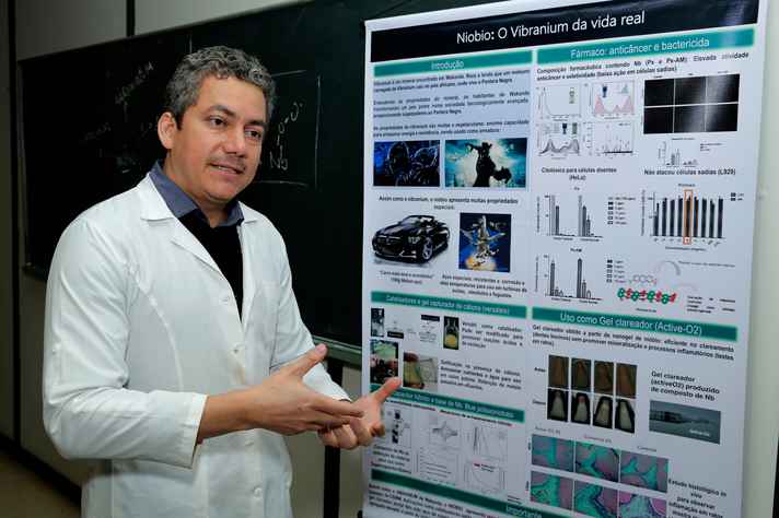 Luiz Carlos Oliveira: princípio químico favorece as múltiplas aplicações do nióbio