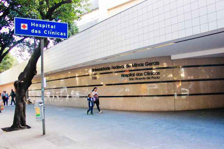 Foto: arquivo HC-UFMG/Ebserh Fachada do Hospital das Clínicas da UFMG, uma das unidades da Rede Ebserh