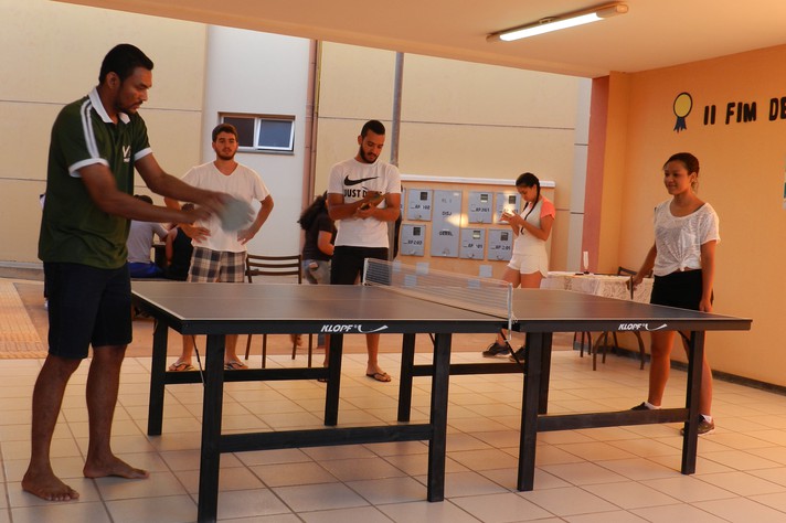 Table tennis, at Montes Claros: some methods are not competitive
