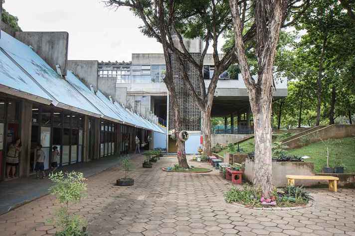 Escola de Ensino Fundamental do Centro Pedagógico (CP) da UFMG, localizado no campus Pampulha
