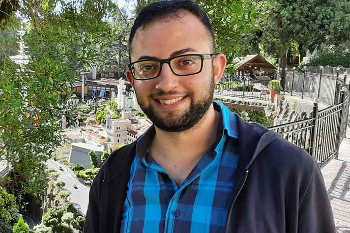 Bahiej Massouh lembra da conflito em sua terra natal como um 