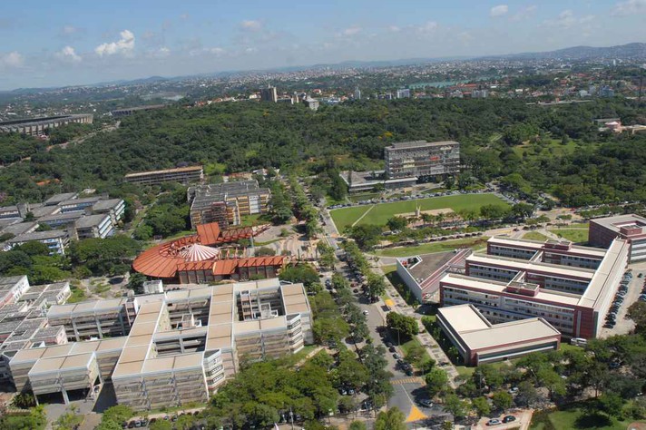 Campus Pampulha, em Belo Horizonte um dos três campi da Universidade em Minas Gerais