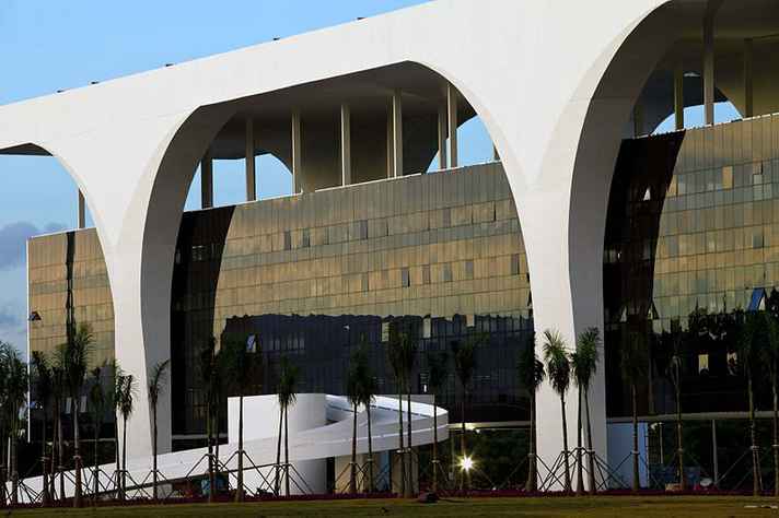 Palácio Tiradentes, sede oficial do governo