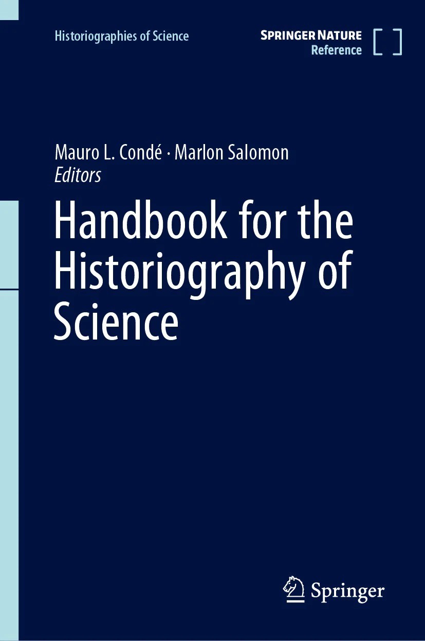 Mauro Condé, do Departamento de História, lança 'manual da historiografia das ciências'