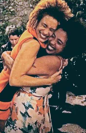 Talíria Petrone  e Marielle Franco, ambas vereadoras do PSOL e amigas