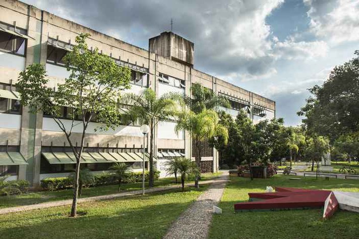 Prédio do IGC, campus Pampulha, que abriga o Programa de pós-graduação em Geografia
