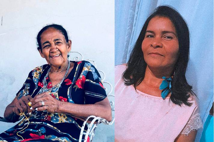 Elza Có e Gesilene Pataxó: homenagem