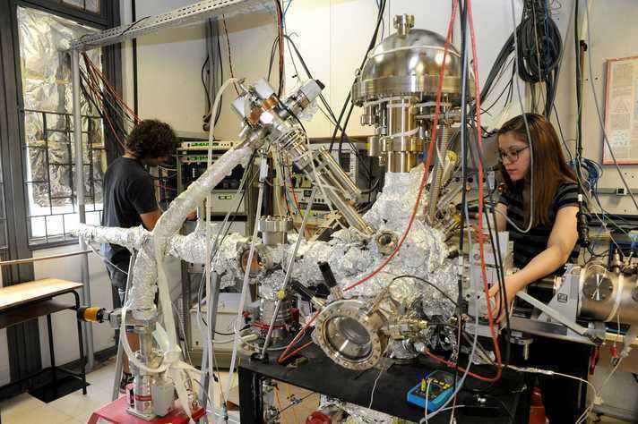 Laboratório de Física de Superfície, estrutura de pesquisa usada pelo Programa de Pós-graduação em Física