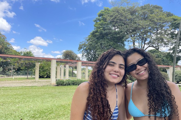 Lívia e Fernanda: relaxamento e manutenção de vínculos