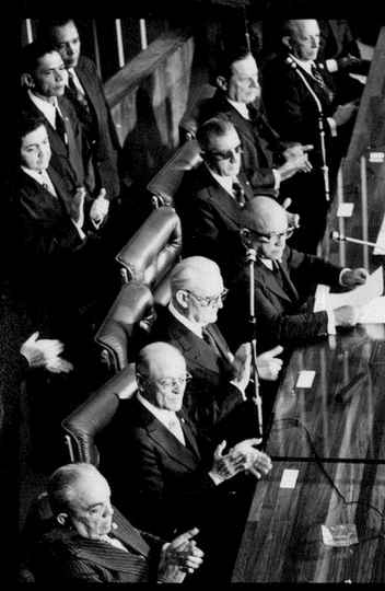 Posse do presidente Ernesto Geisel em 15 de março de 1974
