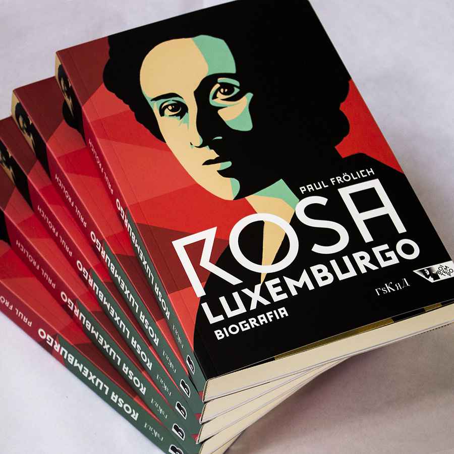 Capa da biografia de Rosa Luxemburgo