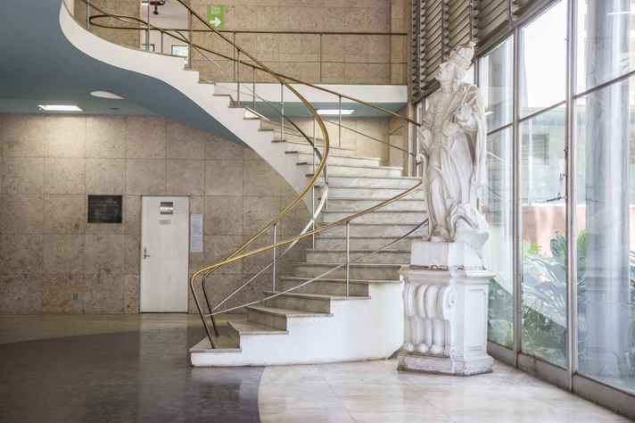 Interior da Escola de Arquitetura da UFMG