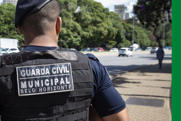 Guarda Civil de Belo Horizonte em ação: