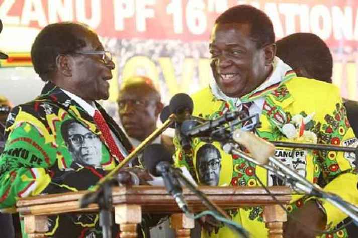 Mugabe e Mnagwagwa