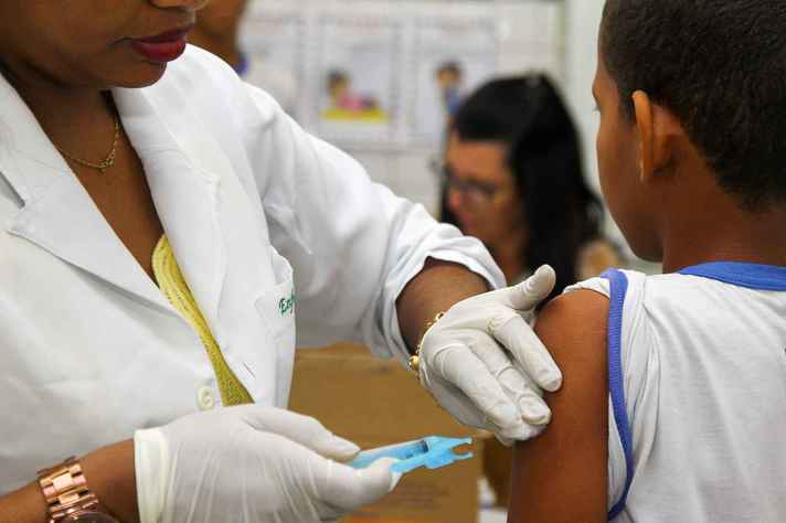 Vacinação é fundamental para a erradicação do sarampo.