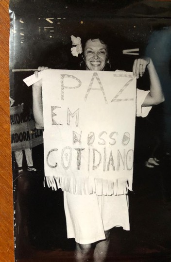 Branca Moreira Alves, em 1975,