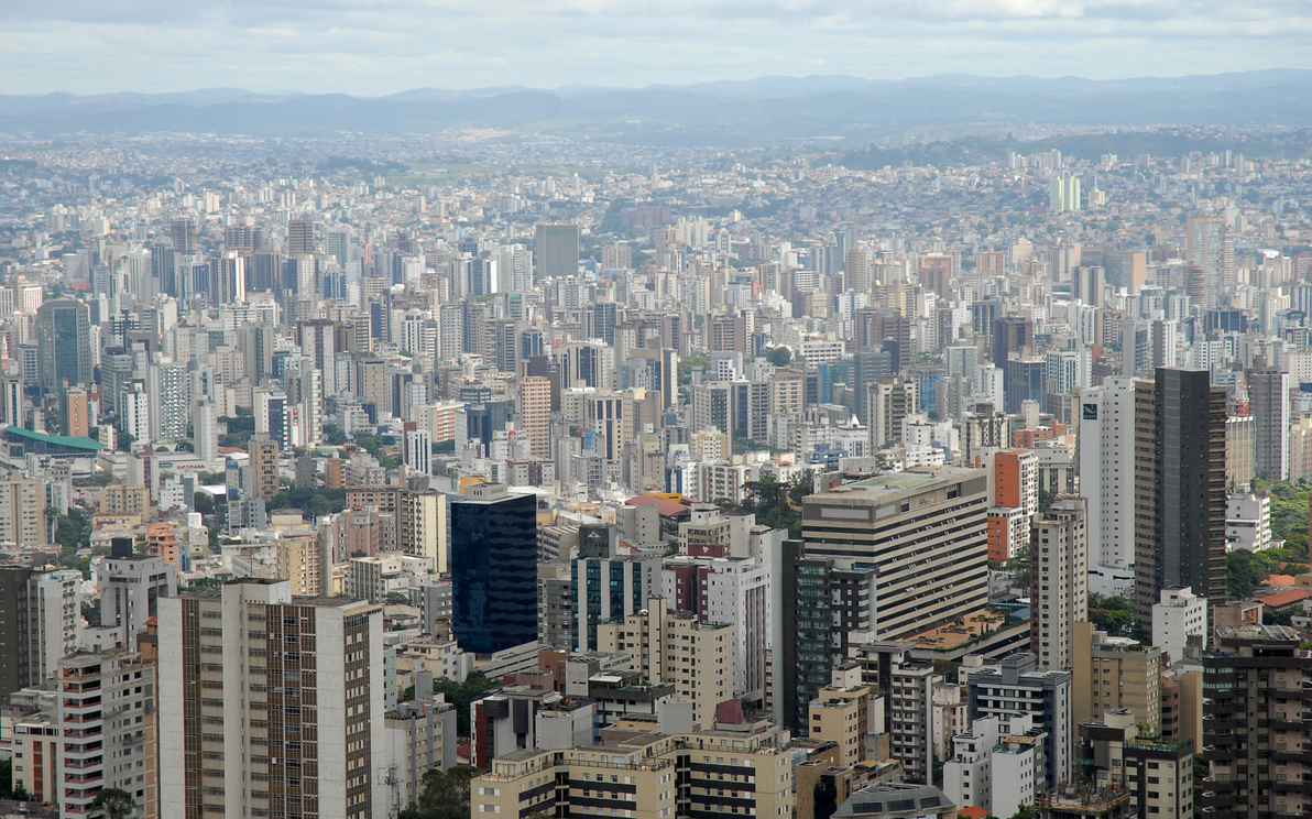 Belo Horizonte vista do Mirante do Mangabeiras
