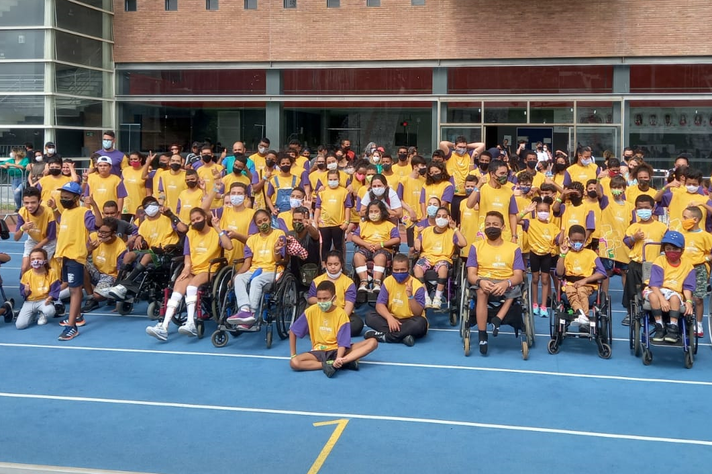 Movimento Paralímpico é difundido através de atividades lúdicas e recreativa por todo o território nacional