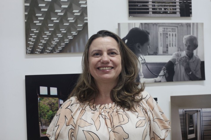 Renata Santos defende que o trabalho pode auxiliar a população que procura ajuda pela saúde mental