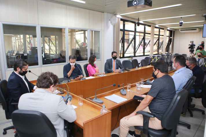 Reunião da CPI da BHTrans realizada em agosto