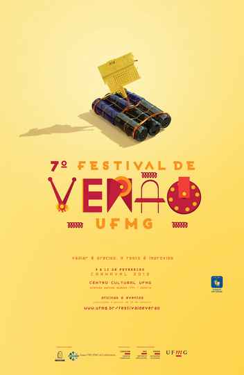 Cartaz da 7ª edição do Festival de Verão da UFMG