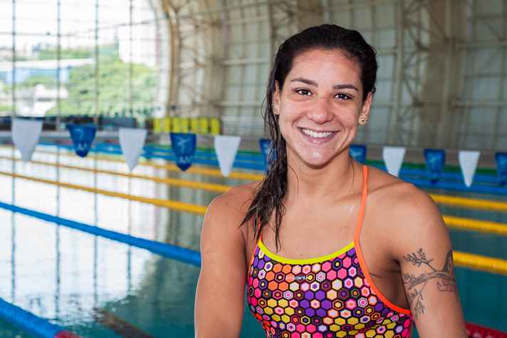 A nadadora Joanna Maranhão ministrá palestra no evento