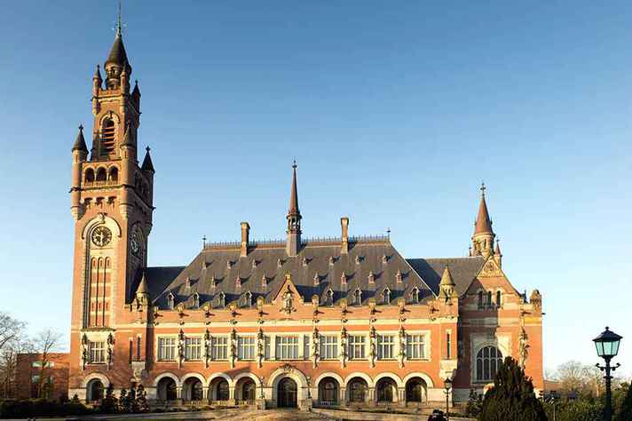 Sede da Corte Internacional de Justiça fica na Haia, Holanda