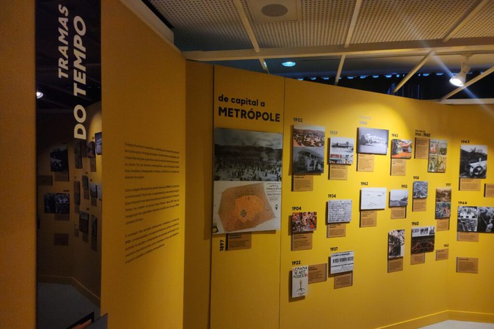 Inaugurada em dezembro último, exposição 'MetropoliTRAMAS' ficará em cartaz pelos próximos doze meses, pelo menos