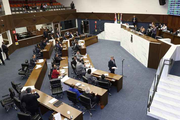 Plenário da Câmara: proposta foi do vereador Arnaldo Godoy