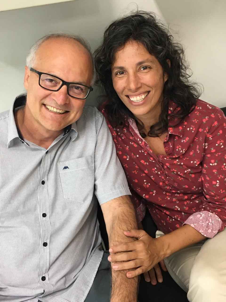 Professores Tarcísio Mauro Vago e Márcia Louzada: a UFMG está pronta para acolher e dar suporte aos calouros que chegam à universidade