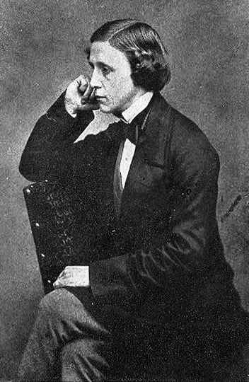 Retrato de Lewis Carroll, ícone da literatura 'nonsense'