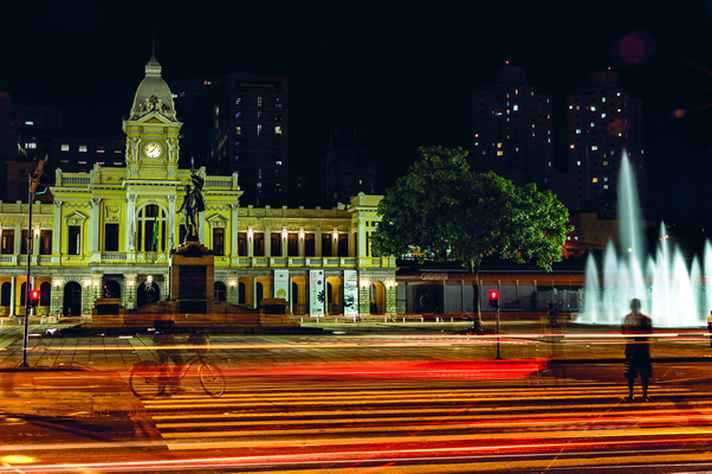 Praça da Estação, em Belo Horizonte