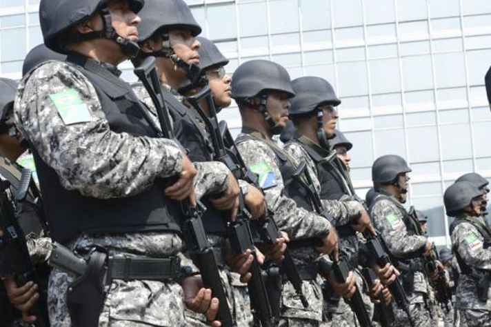 A presença da Força Nacional no estado acontece no âmbito da implantação do Plano Nacional de Segurança