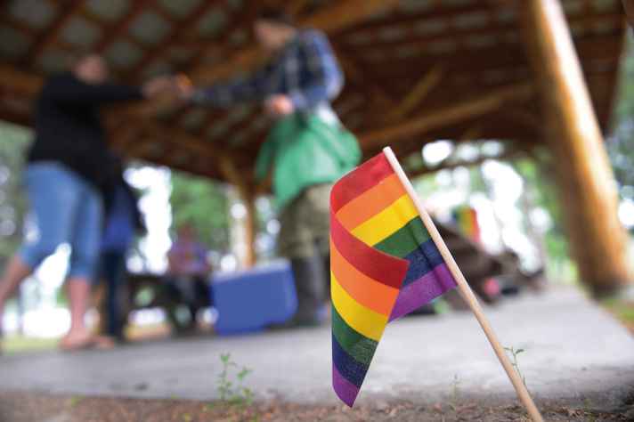 Bandeira do movimento LGBT, cujos temas despertam interesse crescente na comunidade científica da UFMG