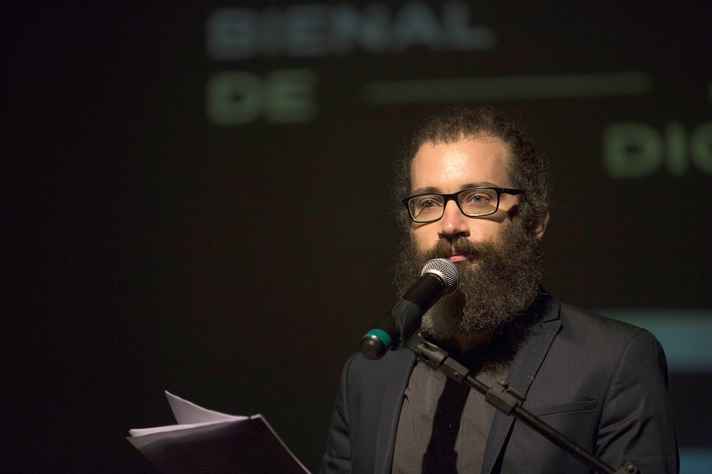 Tadeus Mucelli, curador e idealizador da Bienal de Artes Digitais