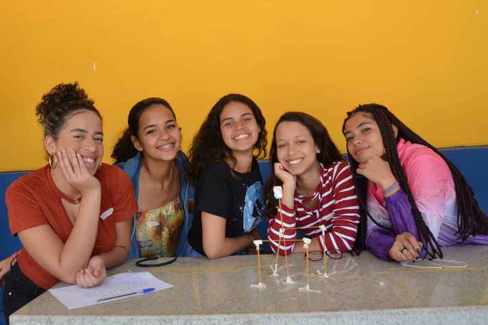 Participantes da primeira edição do projeto Garotas Applicadas