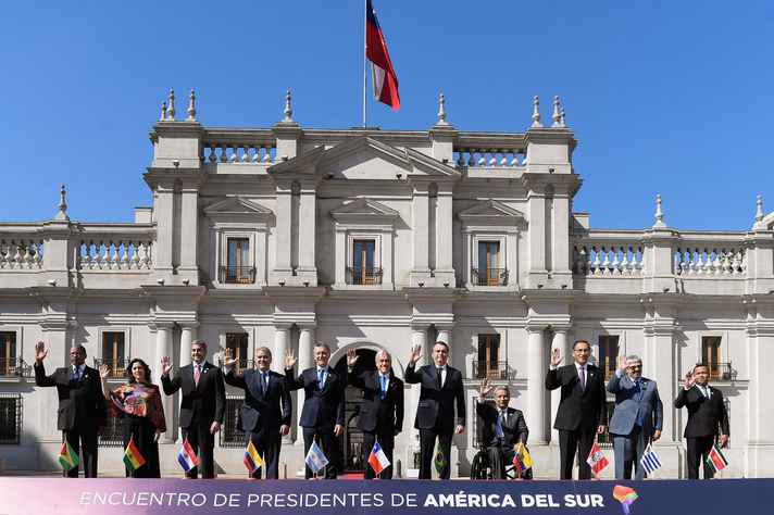 Presidentes de oito países assinam, no Chile, criação da Prosul, um novo fórum de articulação para a América do Sul