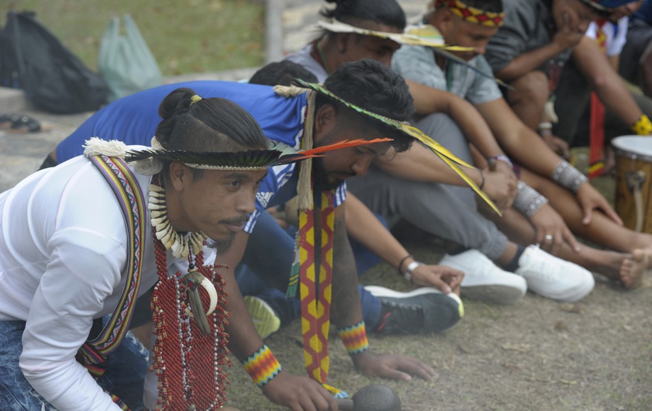 Alunos indígenas da UFMG