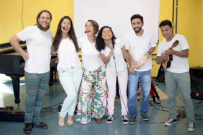 Grupo Bambulha, da Escola de Música da UFMG, é uma das atrações do evento