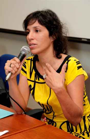 Márcia Louzada, professora do Instituto de Geociências