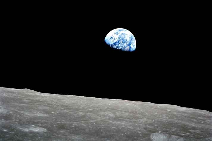 Vista da Terra a partir da Lua
