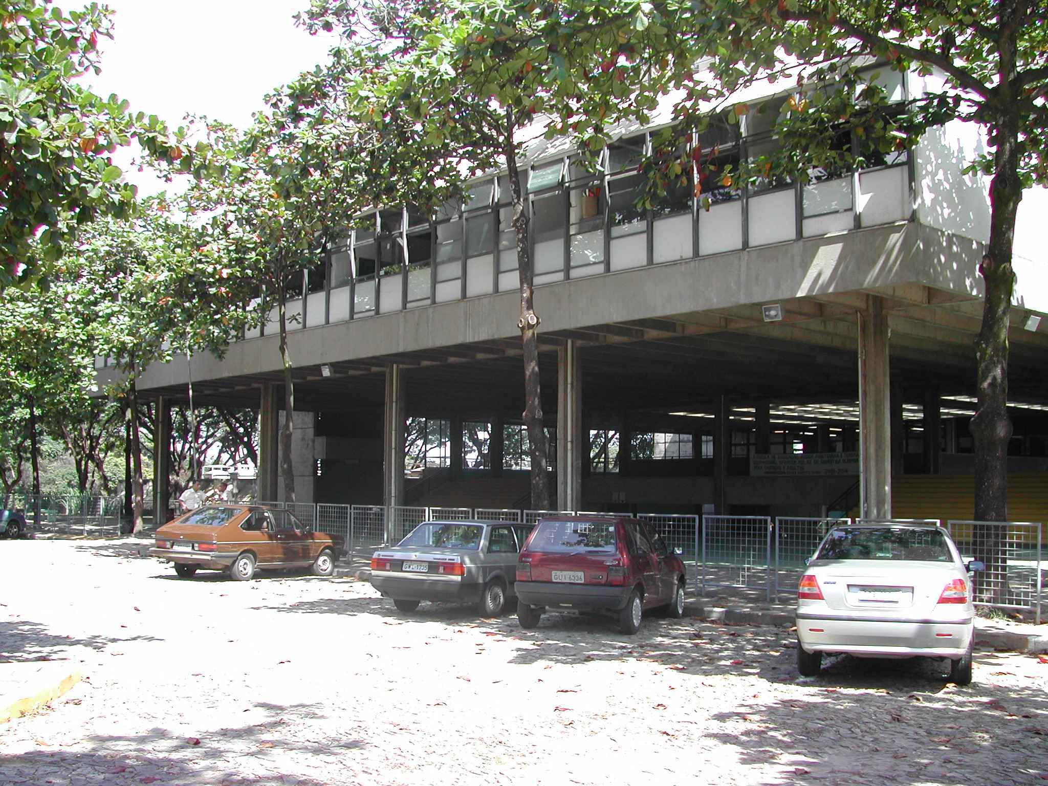 Prédio do Centro Pedagógico, no campus Pampulha
