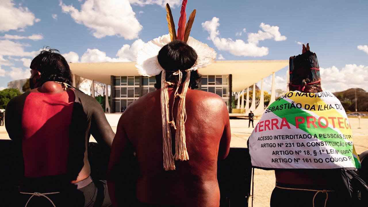Mobilização de indígenas em Brasília já é a maior da história no país